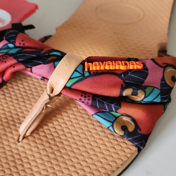 NWT HAVAIANAS | Women's Shoes St. Tropez Sandals sz 37 38 - Picture 3 of 4